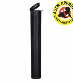 Opaque Black 116mm- Economy CR Pre-Roll Tube