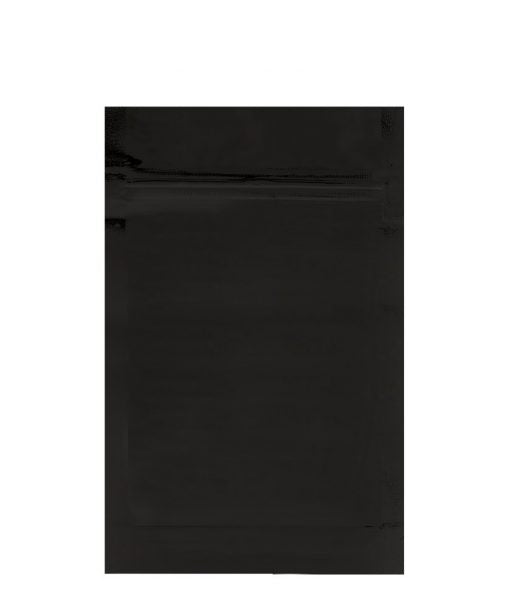 Black  Mylar Smell Proof Bags 1/2 Ounce
