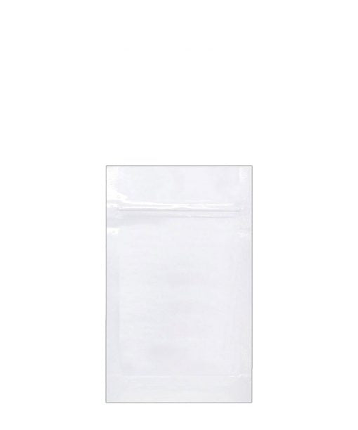 White/Clear Mylar Smell Proof Bags 1/4 Ounce