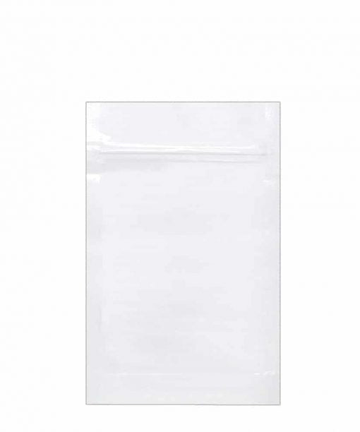 White/Clear Mylar Smell Proof Bags 1/2 Ounce