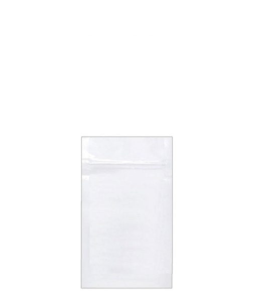 White/Clear Mylar Smell Proof Bags 1/8 Ounce
